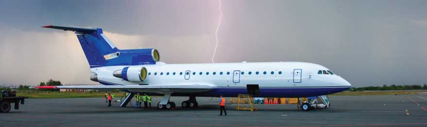 Bad weather in Sicily in Catania