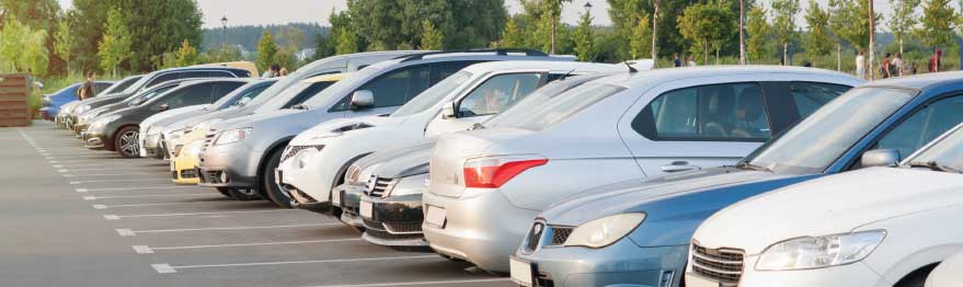 parcheggio all’aeroporto di Catania 